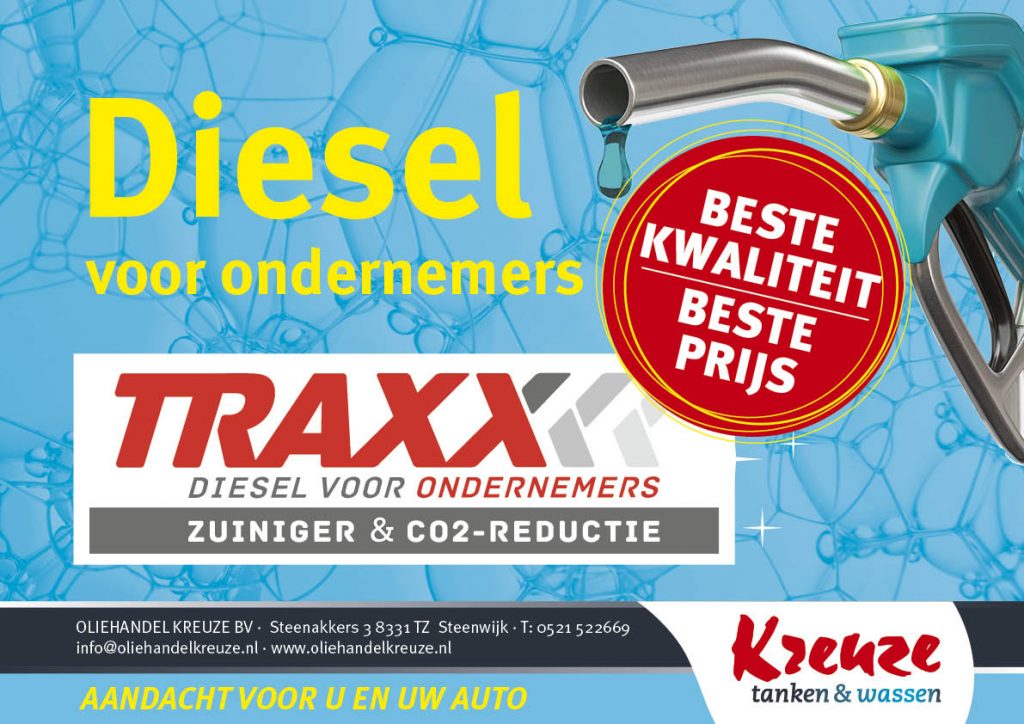 Diesel voor bedrijf particulier - Kreuze Steenwijk