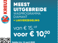 Meest uitgebreide wasprogramma Diamant
